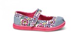 Thumbnail for your product : Toms Precious floral pop tiny mary janes