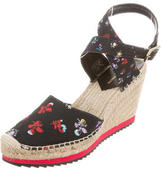 Thumbnail for your product : Diane von Furstenberg Printed Espadrille Wedges