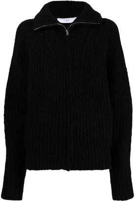 IRO Chunky-Knit Fleece Jacket