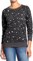 Thumbnail for your product : Old Navy Women's Leopard-Print Sweatshirts