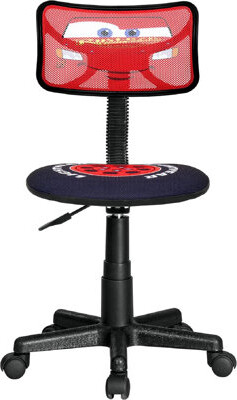 Pixar Cars Themed Adjustable Swivel Mesh Rolling Desk Chair