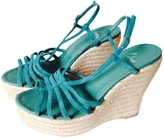 Thumbnail for your product : Castaner Blue Suede Sandals