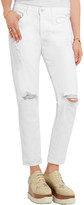 Thumbnail for your product : J Brand Georgia Distressed Mid-rise Slim Boyfriend Jeans