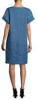 Thumbnail for your product : Lafayette 148 New York Fabian Embroidered Linen Dress