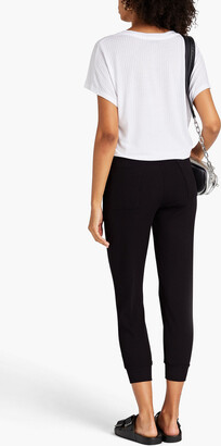 The Range Cropped ribbed stretch-jersey track pants