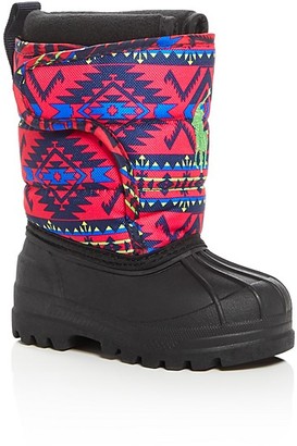 Ralph Lauren Childrenswear Girls' Hamilten II EZ Cold Weather Boots - Walker
