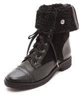 Thumbnail for your product : Diane von Furstenberg Alexia Too Combat Boots
