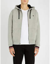 Thumbnail for your product : Polo Ralph Lauren Contrast-trim sherpa-lined cotton hoody