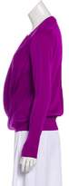 Thumbnail for your product : Diane von Furstenberg Silk Long Sleeve Top