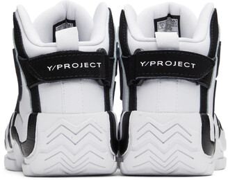 Y/Project White FILA Edition Grant Hill Sneakers