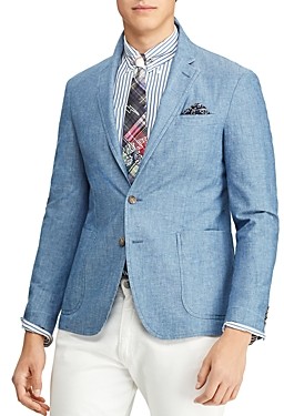 ralph lauren denim suit
