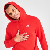 men's nike sportswear club fleece embroidered hoodie