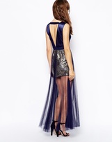 Thumbnail for your product : Jovonnista Rachel Dress with Sequin Skirt