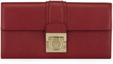 Thumbnail for your product : Ferragamo Leather Gancio Lock Wallet