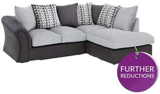 Linear Right Hand Scatterback Compact Corner Chaise Sofa