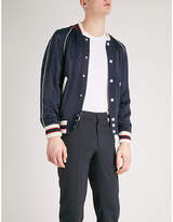 Thumbnail for your product : Sandro Satin collegiate jacket