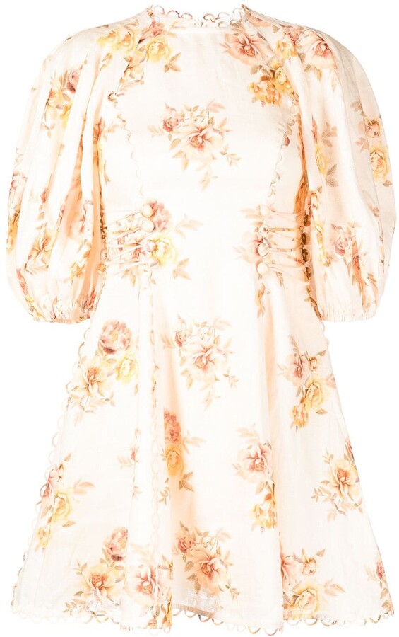 Zimmermann Rosa laced mini dress ShopStyle