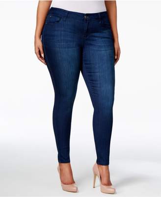 Celebrity Pink Trendy Plus Size Infinite Stretch Dawson Super-Skinny Jeans