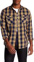 Thumbnail for your product : True Religion Utility Plaid Regular Fit Shirt