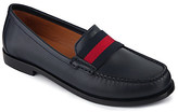 Thumbnail for your product : Gucci Leather web detail loafer - for Men