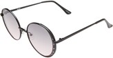Thumbnail for your product : Quay Seeing Stars 54mm Gradient Round Sunglasses