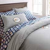 Thumbnail for your product : Pottery Barn Teen NFL Patch Duvet Cover, Twin, Navy, Jacksonville Jaguars
