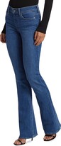 Thumbnail for your product : Paige Laurel Canyon Low-Rise Stretch Flare Jeans