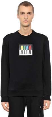 Blend of America Alyx Color Block Logo Cotton Blend Sweatshirt
