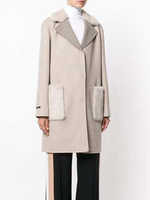 Manzoni 24 mid-length coat