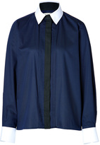 Thumbnail for your product : Vanessa Bruno Cotton Blouse in Marine Gr. 34