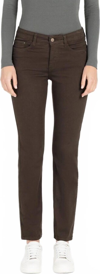 MAC Jeans Dream Denim Jeans In Deep Brown