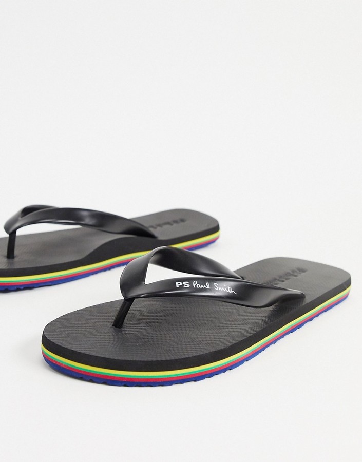 Paul Smith Black Men's Sandals with 