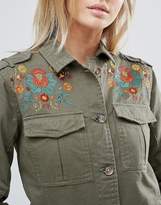 Thumbnail for your product : Brave Soul Embroidered Festival Jacket