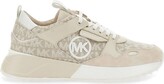 Thumbnail for your product : MICHAEL Michael Kors Theo Monogram-Print Panelled Sneakers