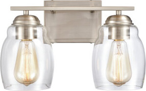 17 Stories Merideth 22'' Wide 3-Light Vanity Light - Brushed Nickel