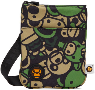 BAPE Green Baby Milo Messenger Bag