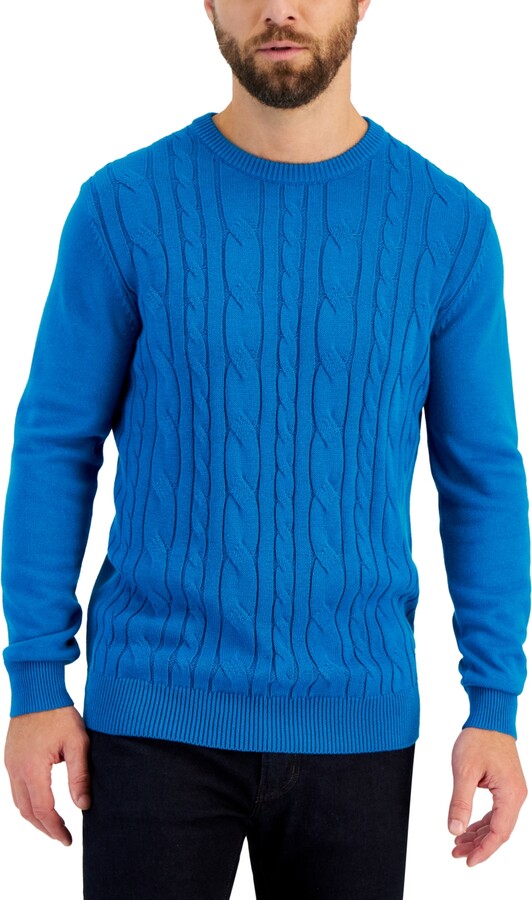 Club Room Mens Merino Wool Heathered Crewneck Pullover Sweater メンズ-
