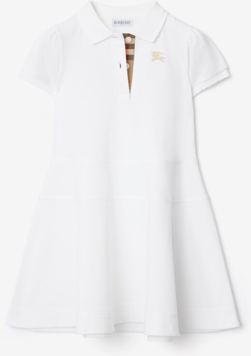 Burberry Childrens Cotton Polo Shirt Dress Size: 10Y