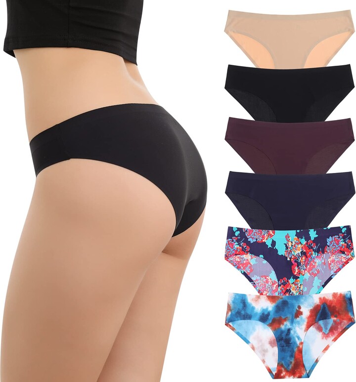 Women’s Sexy Knicker Seamless Bikini Aijolen Low Waist Hipster