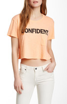 Thumbnail for your product : TEXTILE Elizabeth and James Confident Cropped Selena Tee