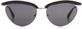 Thumbnail for your product : The Row Top Rim Sunglasses