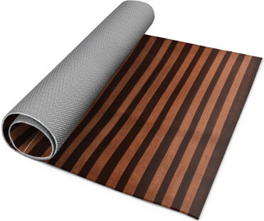 Corrigan Studio HorizontalStripes Black Indoor and Outdoor Area Rug