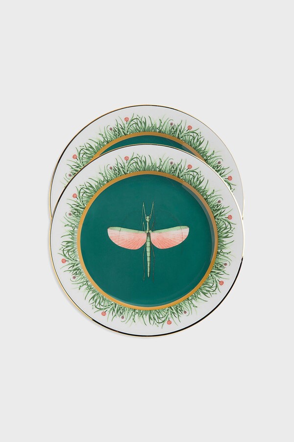 La DoubleJ Libellula Dinner Plates (Set of 2)