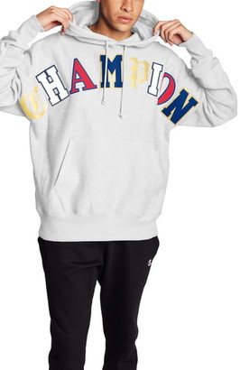 champion old english hoodie black