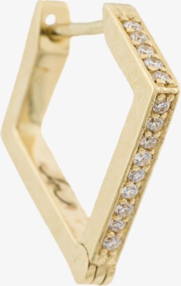 Lizzie Mandler Fine Jewelry 18K Yellow Gold Huggies Diamond Earrings
