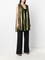 Thumbnail for your product : Valentino Sequin-Embellished Sleeveless Cape
