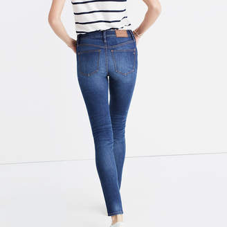 Madewell Tall 9" High-Rise Skinny Jeans in Polly Wash
