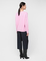 Thumbnail for your product : Max Mara Logo Intarsia Cashmere Knit Sweater