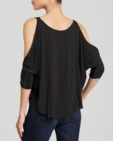 Thumbnail for your product : Bailey 44 Top - Fauve Cold Shoulder