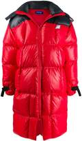 Thumbnail for your product : Ader Error long-line puffer coat